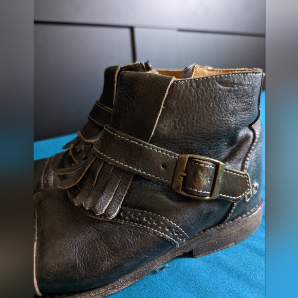 Bed Stu Black Dipper Ankle Booties - Picture 4 of 7